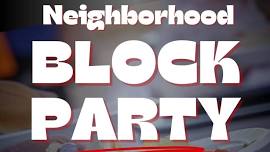 Cedar Heights Block Party!