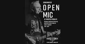 Songwriter Open Mic Hosted by Steve Candlen