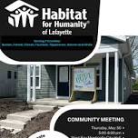 Habitat Community Meeting