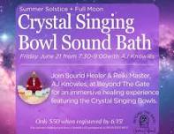 Summer Solstice & Full Moon Sound Bath