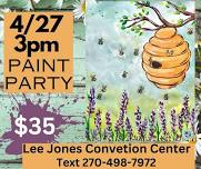 Bumble Bee Paint Party