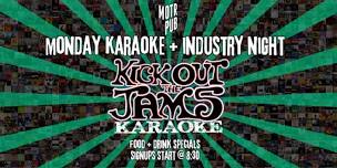 Monday Karaoke + Industry Night at MOTR Pub