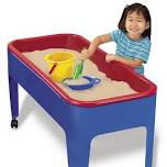 OUTDOOR Courtyard Play: Sand Table (Ages 1- 6 years w/Caregiver, Drop In)