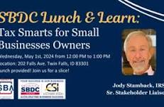 SBDC Lunch & Learn: Tax Smarts for Small Business Owners