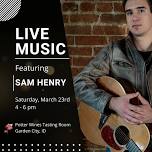 Live Music Featuring Sam Henry