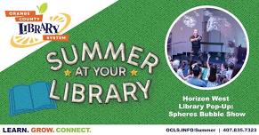 Library Pop-Up: Spheres Bubble Show