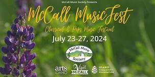 McCall Musicfest 2024 - Saturday July 27th