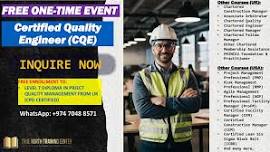 FREE Certified Quality Engineer (Exam) Exam Preparation Course (3 CPDs)