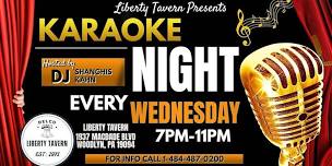 Wednesday Karaoke at Liberty Tavern (Woodlyn - Delaware County, PA)