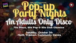 Popup 70s,80 & 90s Party Night - North Walsham