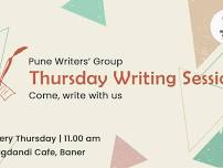 Thursday Writing Session: Come, write with us!