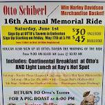 16th Annual Otto Schiberl Memorial Ride