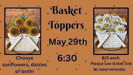 Interchangeable Basket Toppers