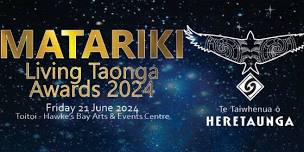 Te Taiwhenua o Heretaunga Matariki Living Taonga Awards2024