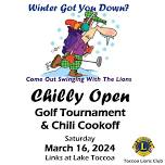 The Toccoa Lions Club: Chilly Open Golf Tournament & Chili Cookoff  — Toccoa-Stephens County Chamber of Commerce