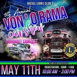 Riesel Lions Club presents The 5th Annual Von O'Rama Car Show and Burn Out Contest