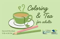 EDH Library - Coloring and Tea