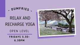 Relax and recharge yoga class - Dumfries