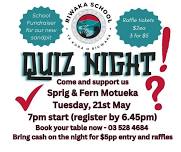 Riwaka School Quiz fundraiser