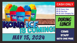 KONA ICE - CSMS - May