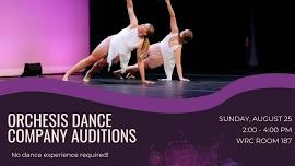 Orchesis Dance Company Fall Auditions