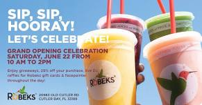 Robeks Cutler Bay Grand Opening Celebration!