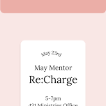 May Mentor Re:Charge — 431 Ministries