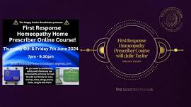 First Response Homeopathy Prescribers Course ONLINE!