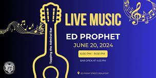 Live Music by Ed Prophet at Tapping the Admiral Bar