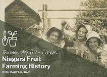 Niagara Fruit Farming History