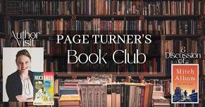 Page Turner's + Author Visit