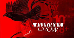 END OF THE SEMESTER BASH!!! ANONYMOUS CROW @ SPARETIME!!!