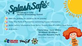 SplashSafe: Children's Life Jacket Giveaway Event