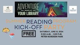 2024 Summer Reading Kick-off Party