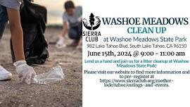 Washoe Meadows State Park Cleanup