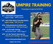 Umpire Training - Slowpitch Rules & One-Man Basics