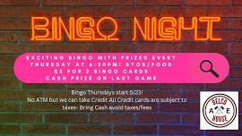 Bingo Nights Every Thursday