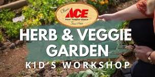 Build your own Herb & Veggie Garden: Kid's Workshop