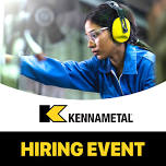 Kennametal In-Person Hiring Event