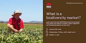 Biodiversity Markets and Opportunities information session at Quirindi