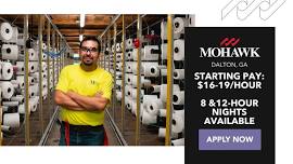 Mohawk Industries Hiring Event - Dalton, GA