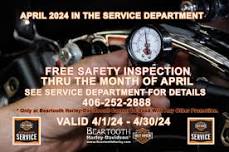 Safety Inspections Throughout the month of April