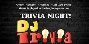 DJ Trivia- Thursdays at Buffalo's Cafe in Hiram