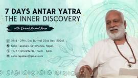 7 Days Antar Yatra – The Inner Discovery (December 2024)