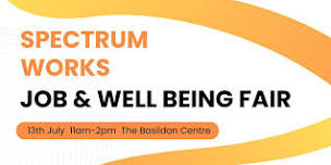 Spectrum Works: Basildon - 12pm-1pm attendance