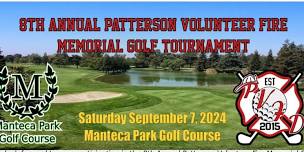 8th Annual Patterson Volunteer Fire Department Memorial Golf Tournament