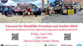 Caravan for Disability Freedom and Justice