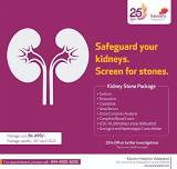 Safeguard your kidneys. Screen for stones