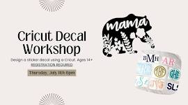 Cricut Decal Workshop