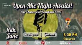 Open Mic Poetry |Stories | Music | Comedy